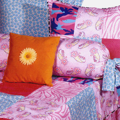 Go Girl ! Patchwork Sham