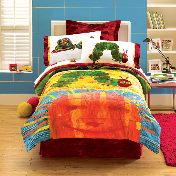 Hungry Caterpillar by Eric Carle TWIN Comforter / Sheet Set