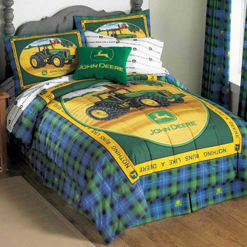 John Deere Twin Comforter, King Size John Deere Bedding