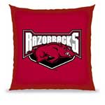 Arkansas Razorbacks 18" Toss Pillow