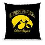 Iowa Hawkeyes 18" Toss Pillow