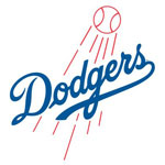 Los Angeles Dodgers Logo Fathead MLB Wall Graphic