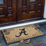 Alabama Crimson Tide NCAA College Rectangular Outdoor Door Mat