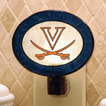 Virginia Cavaliers Cavs NCAA College Art Glass Nightlight