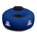 Arizona Wildcats NCAA College Vinyl Inflatable Chair w/ faux suede cushions