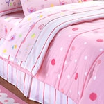 Tea Party Queen Comforter / Sheet Set