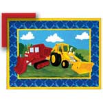 Building Trucks - Framed Canvas