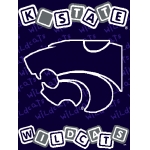 Kansas State Wildcats NCAA College Baby 36" x 46" Triple Woven Jacquard Throw