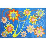 Flower Burst Rug (39" x 20")