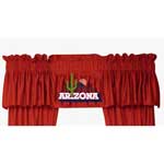 Arizona Wildcats Locker Room Window Valance