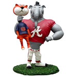 Alabama Crimson Tide NCAA College Rivalry Mascot Figurine