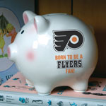 Philadelphia Flyers NHL Ceramic Piggy Bank