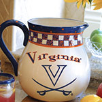 Virginia Cavaliers Cavs NCAA College 14" Gameday Ceramic Chip and Dip Platter