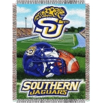 Southern Jaguars NCAA College "Home Field Advantage" 48"x 60" Tapestry Throw