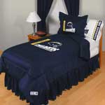 San Diego Chargers Locker Room Comforter / Sheet Set