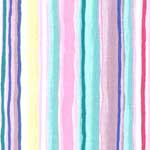 Posies Pink Euro Style Sham - Stripe