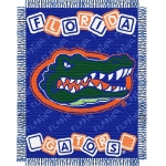 Florida Gators NCAA College Baby 36" x 46" Triple Woven Jacquard Throw