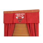 Chicago Bulls MVP Microsuede Window Valance