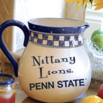 Penn State Nittany Lions NCAA College 14" Gameday Ceramic Chip and Dip Platter