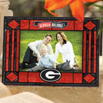 Georgia UGA Bulldogs NCAA College 6.5" x 9" Horizontal Art-Glass Frame