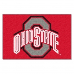 Ohio State Buckeyes NCAA College 39" x 59" Acrylic Tufted Rug