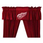 Detroit Red Wings Locker Room Window Valance