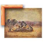 Lion Family - Framed Print