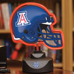 Arizona Wildcats NCAA College Neon Helmet Table Lamp