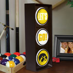 Iowa Hawkeyes NCAA College Stop Light Table Lamp