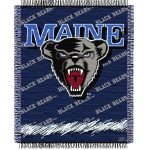 Maine Black Bears NCAA College 48" x 60" Triple Woven Jacquard Throw