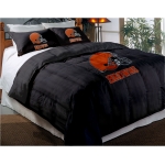 Cleveland Browns NFL Twin Chenille Embroidered Comforter Set with 2 Shams 64" x 86"