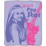 Hannah Montana Teen Idol Entertainment 50" x 60" Micro Raschel Throw