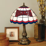 Washington Nationals MLB Stained Glass Tiffany Table Lamp
