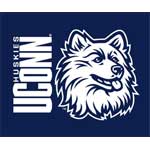 Connecticut Huskies 60" x 50" Classic Collection Blanket / Throw