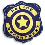 Police Shield Pillow