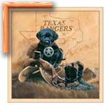 Texas Ranger - Contemporary mount print with beveled edge