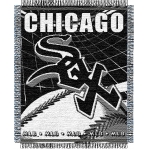 Chicago White Sox MLB 48"x 60" Triple Woven Jacquard Throw