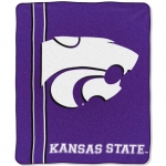 Kansas State Wildcats College "Jersey" 50" x 60" Raschel Throw