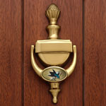 San Jose Sharks NHL Brass Door Knocker