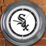 Chicago White Sox MLB 15" Neon Wall Clock