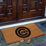 Chicago Cubs MLB Rectangular Outdoor Flocked Door Mat