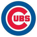 Chicago Cubs Resized Logo Fathead MLB Wall Graphic