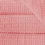 Full / Queen Pink Primrose Bed Blanket