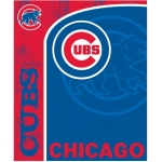 Chicago Cubs MLB Micro Raschel Blanket 50" x 60"