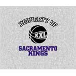 Sacramento Kings 58" x 48" "Property Of" Blanket / Throw