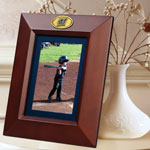 Milwaukee Brewers MLB 10" x 8" Brown Vertical Picture Frame