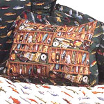 Gone Fishing Crib Pillow - Tackle