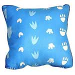 Dinosaurland Toss Square Pillow (Old Style)