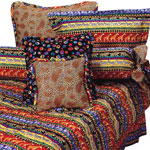 Serenghetti Animal Stripe Comforter