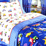 Under Construction Full Comforter / Sheet Set